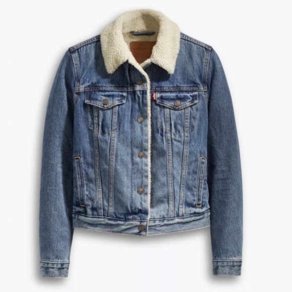 Levi's Sherpa Denim Jacket - Picture 4 of 5